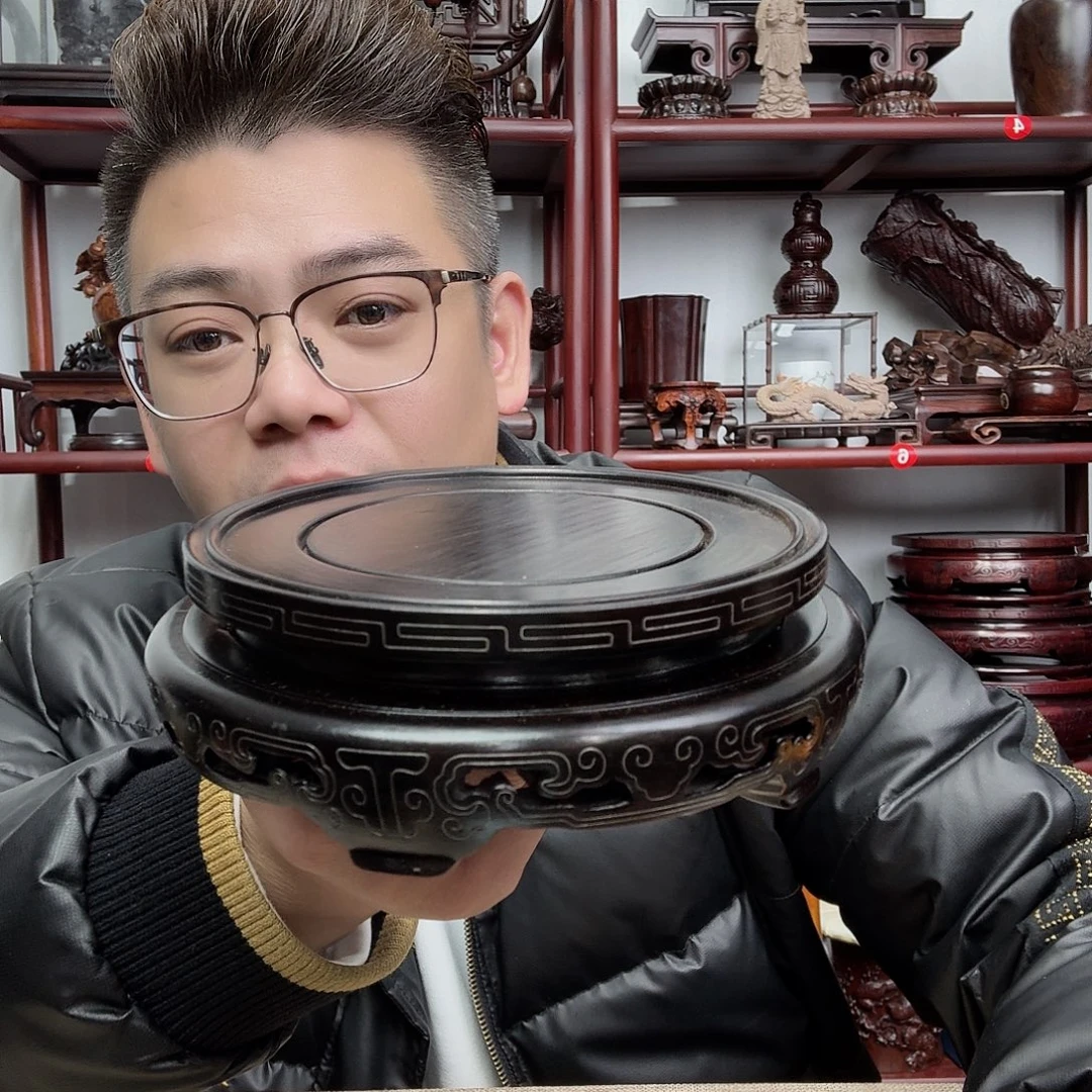 紫光檀工艺品底座