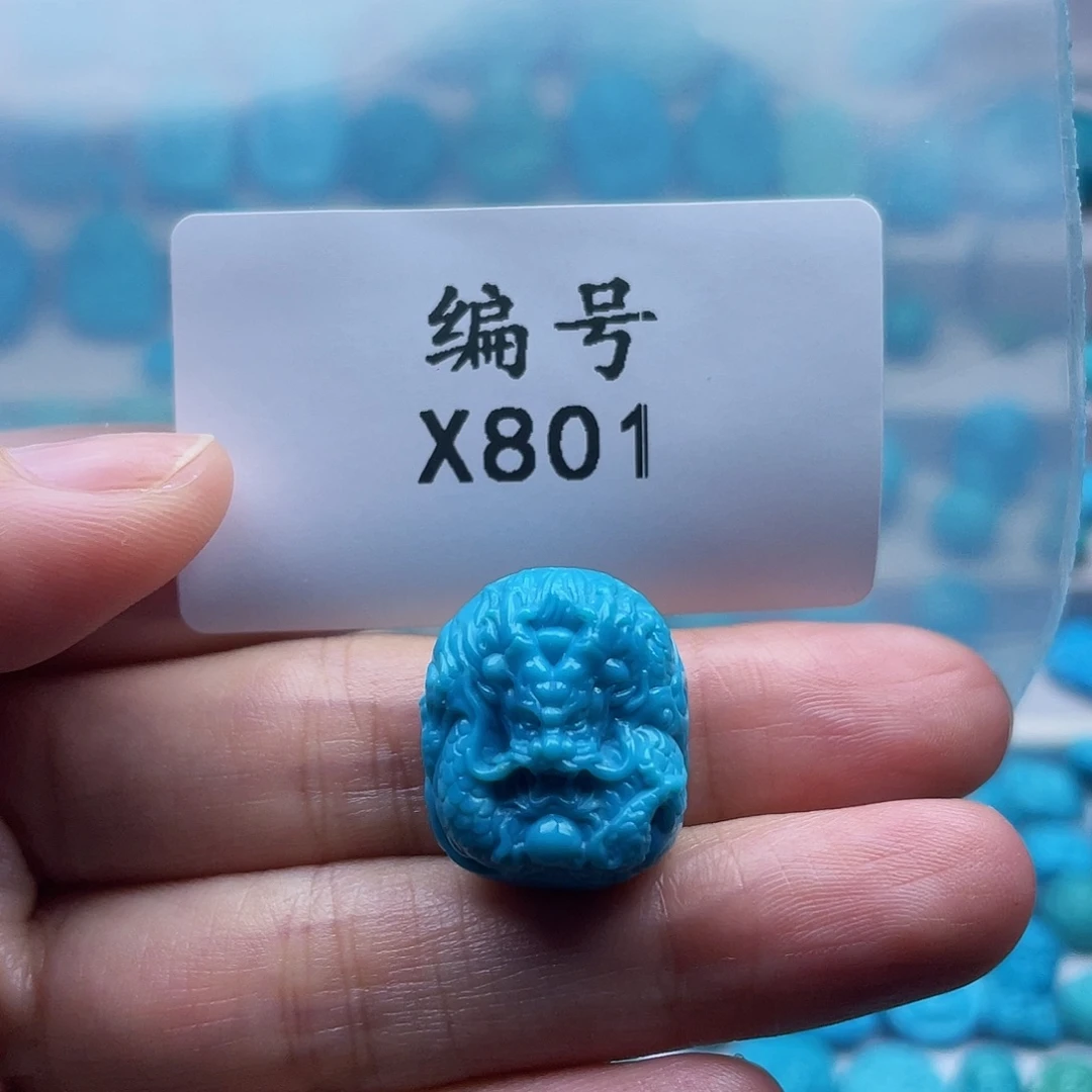 W***n未镶嵌绿松石珠宝奇石