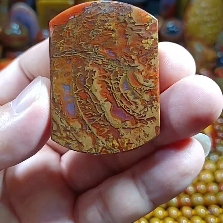 玛瑙/玉髓合金颈饰