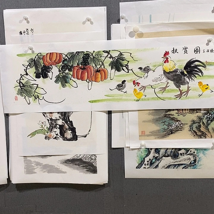 国画手写手绘作品234