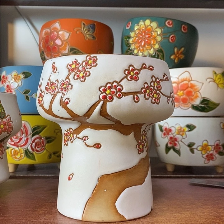 外12-13内11+高15左右，纯手工制作，一单包邮