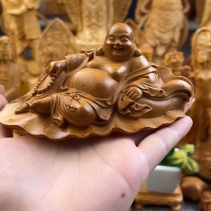 柏木（崖柏）荷叶弥勒