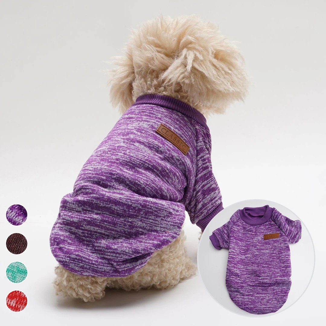 休闲保暖八哥雪纳瑞猫小型犬幼犬网红舒适抓绒秋冬装无毛猫狗衣服