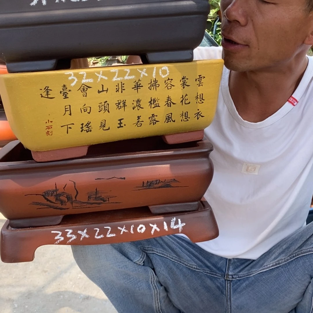 紫砂花盆紫砂壶的时候我就觉得