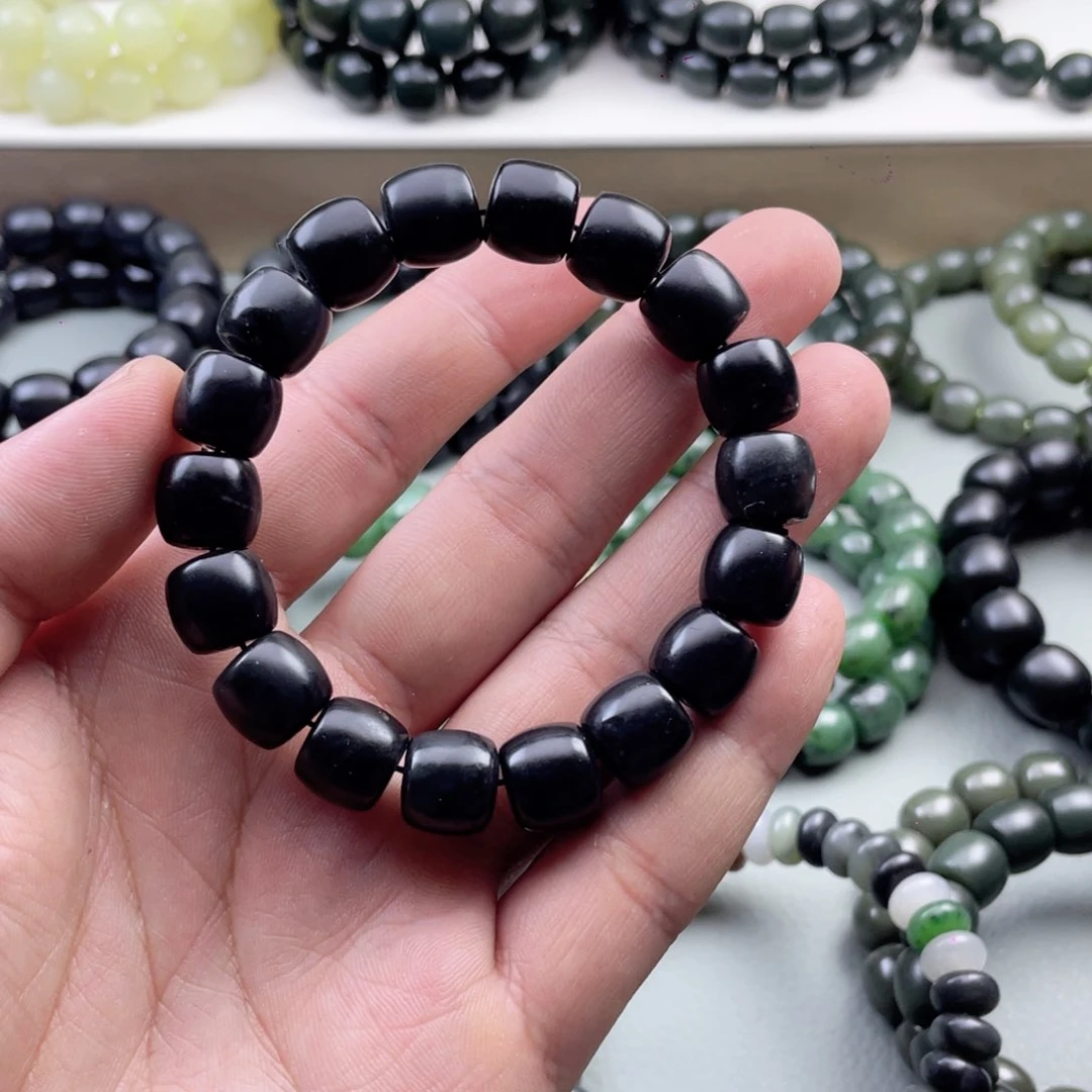 和田玉手串未镶嵌