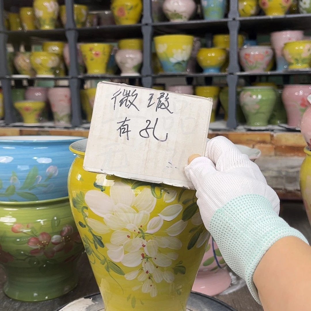 景德镇陶瓷花盆花盆