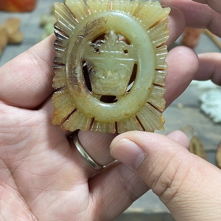 未镶嵌和田玉（糖玉）挂件阿*玉玉玉玉玉玉玉