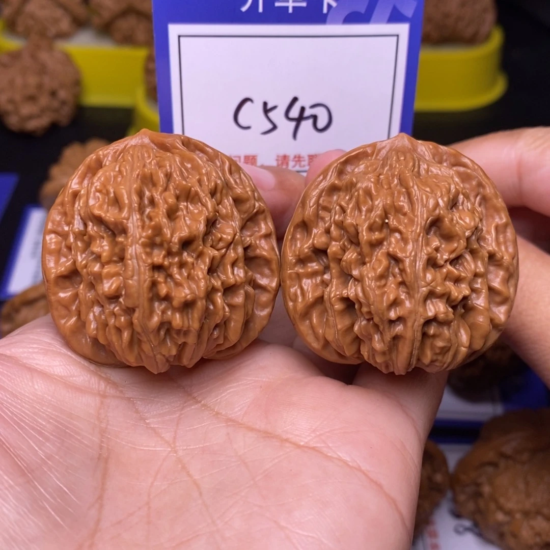 文玩核桃把件40四座楼c