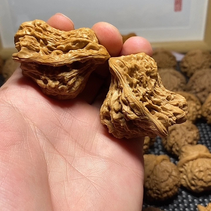 官帽异形小鸟文玩把件01