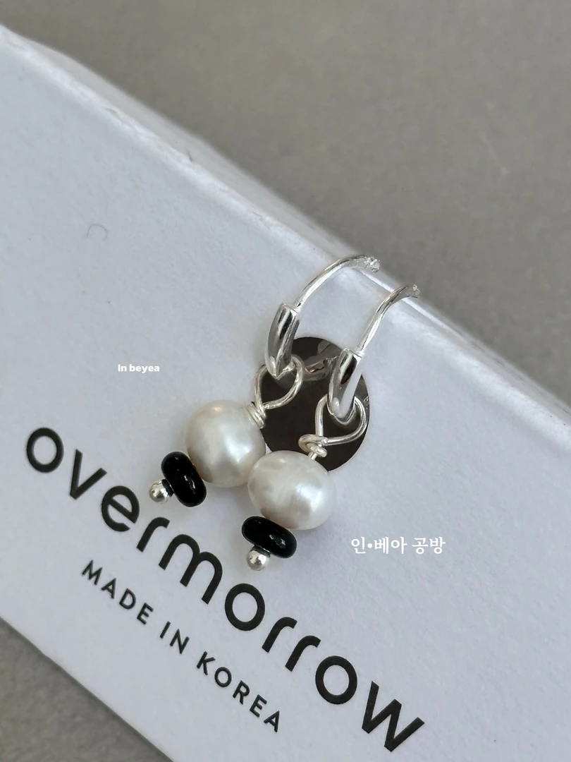 925银耳饰 珠珠耳扣 通体银 4137