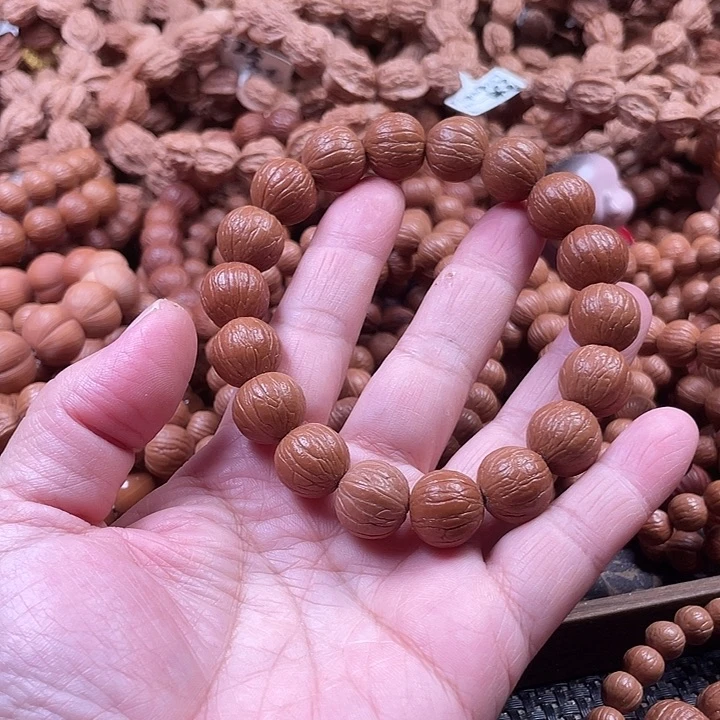 手串猴头核桃1.4同尺聚宝盆