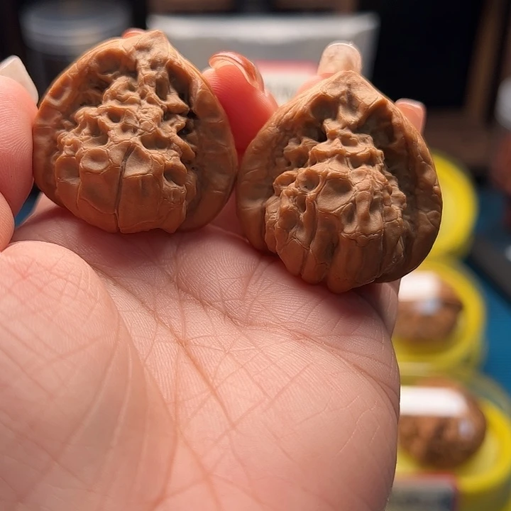 吊坠文玩核桃龙鼎异型 全品