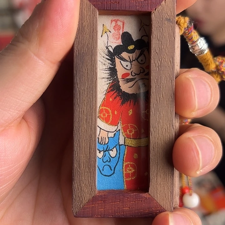 小****纯手绘钟馗文创画