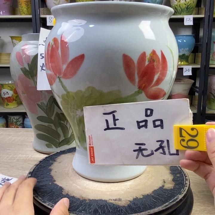 景德镇高温陶瓷花盆