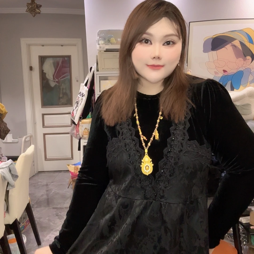 背心超级显瘦丝绒提花连衣裙