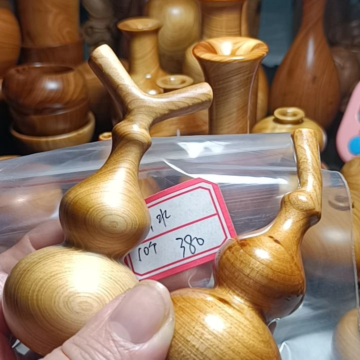 柏木焦作太行崖柏摆件