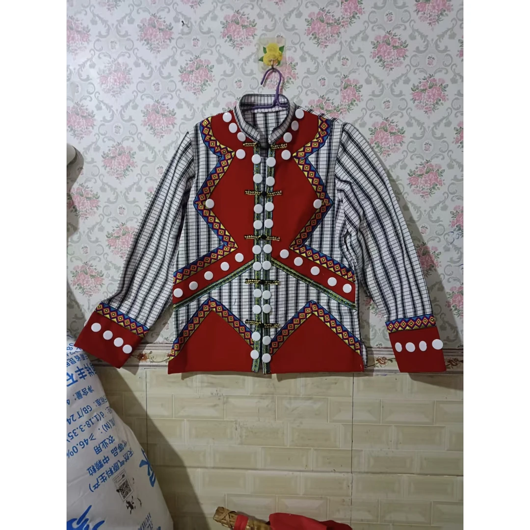 傈僳族新款男装长袖