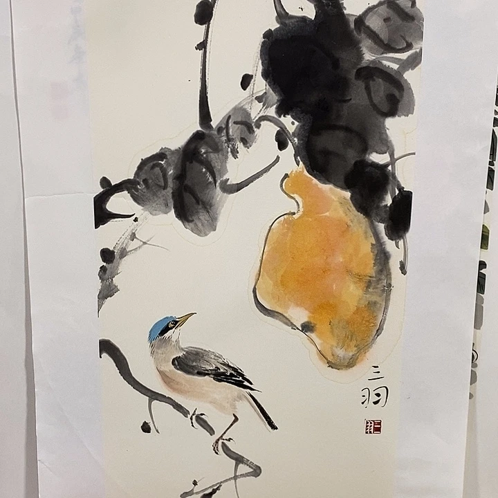 国画手写手绘作品320