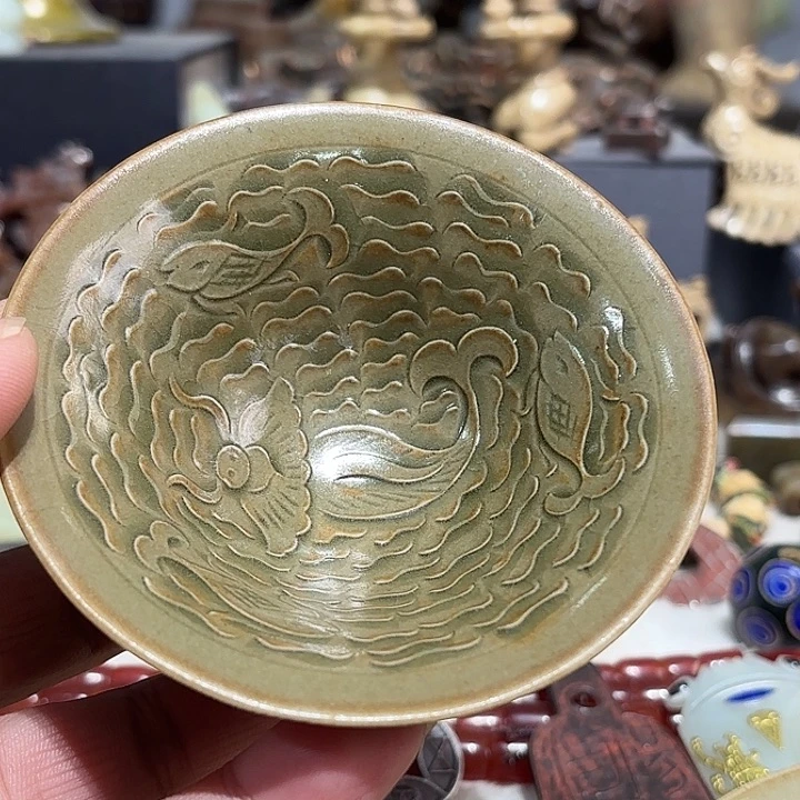 大***匠瓷片瓷器制作工艺精湛