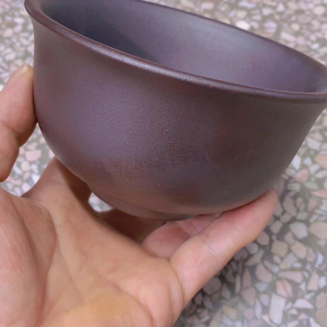茶杯绿泥紫砂紫砂