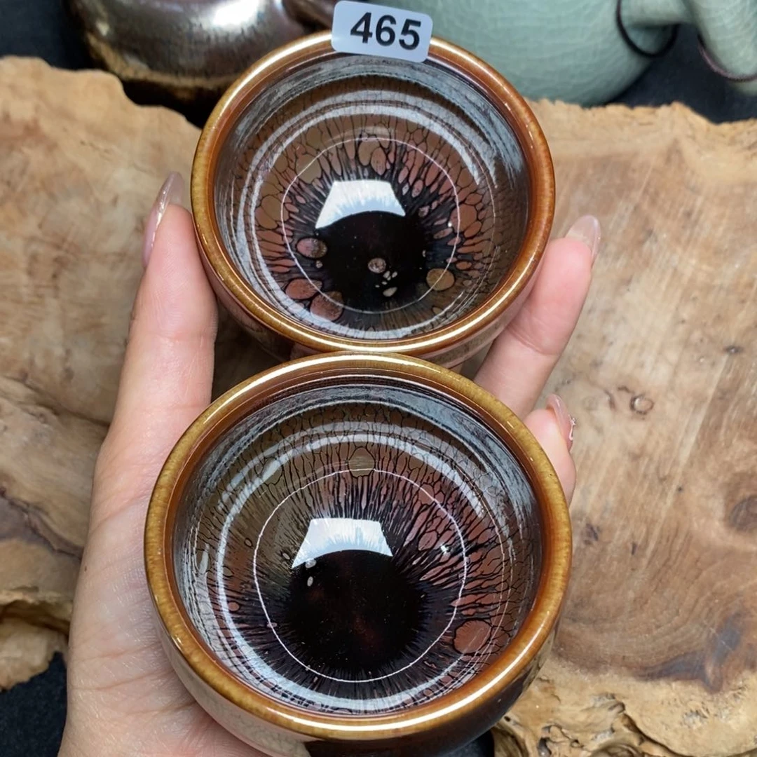 茶盏建窑建盏主人杯465