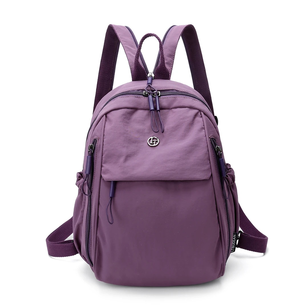 2025新款时尚单肩潮流双肩背包斜背轻便包韩版休闲外出五用包