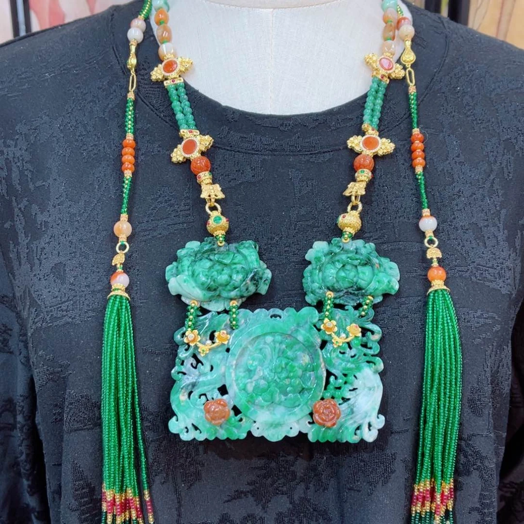 翡翠颈饰合金48小时鉴赏期