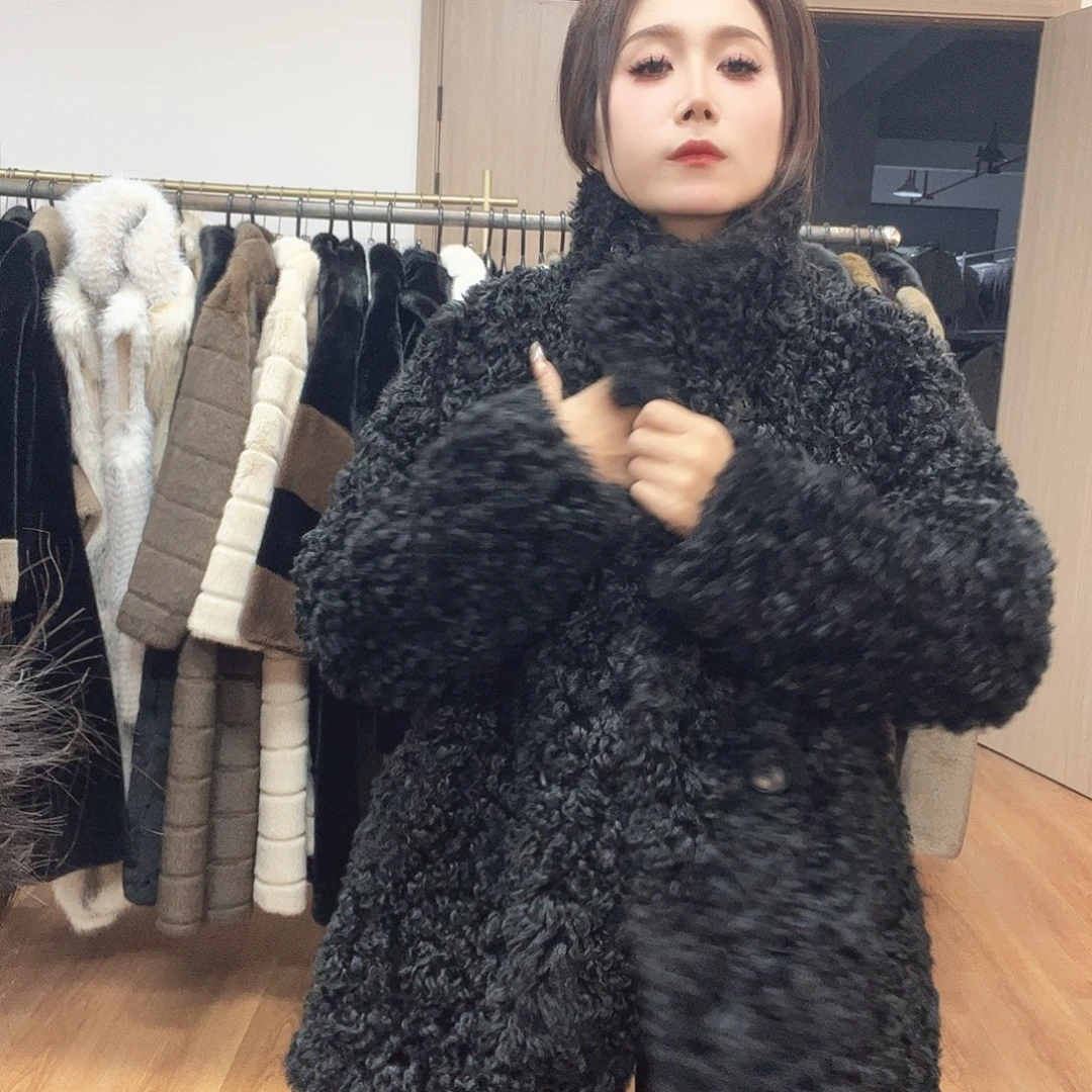 60号皮毛一体外套