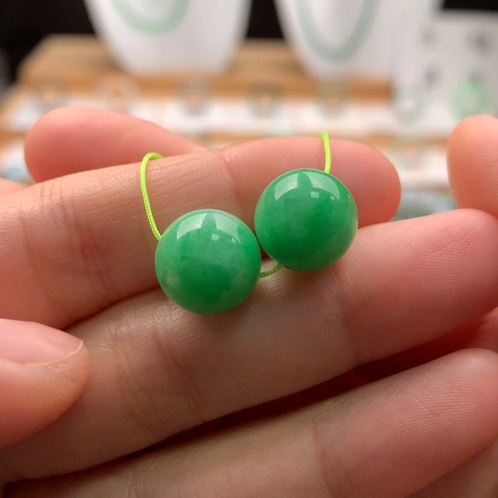 未镶嵌手链翡翠天然缅甸A货翡翠 卡11.3mm