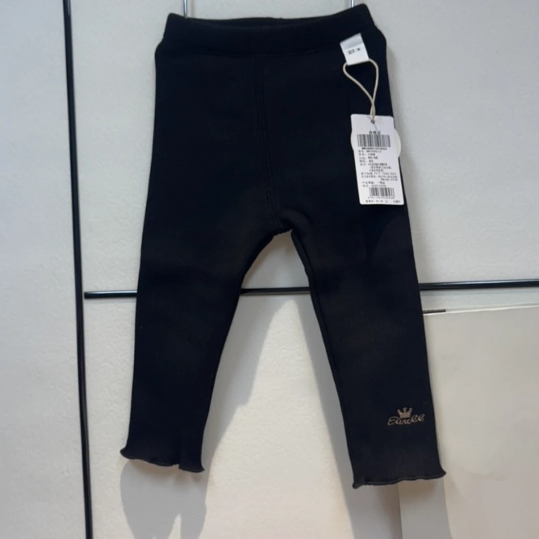 米乐熊皇冠刺绣打底裤MW0384Kc12