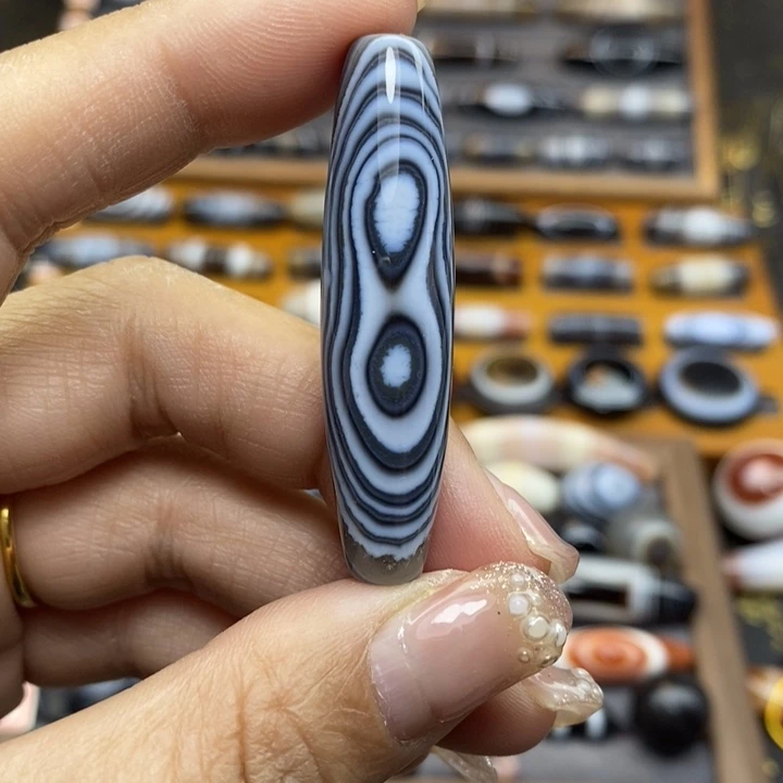 玛瑙/玉髓颈饰未镶嵌紫**来