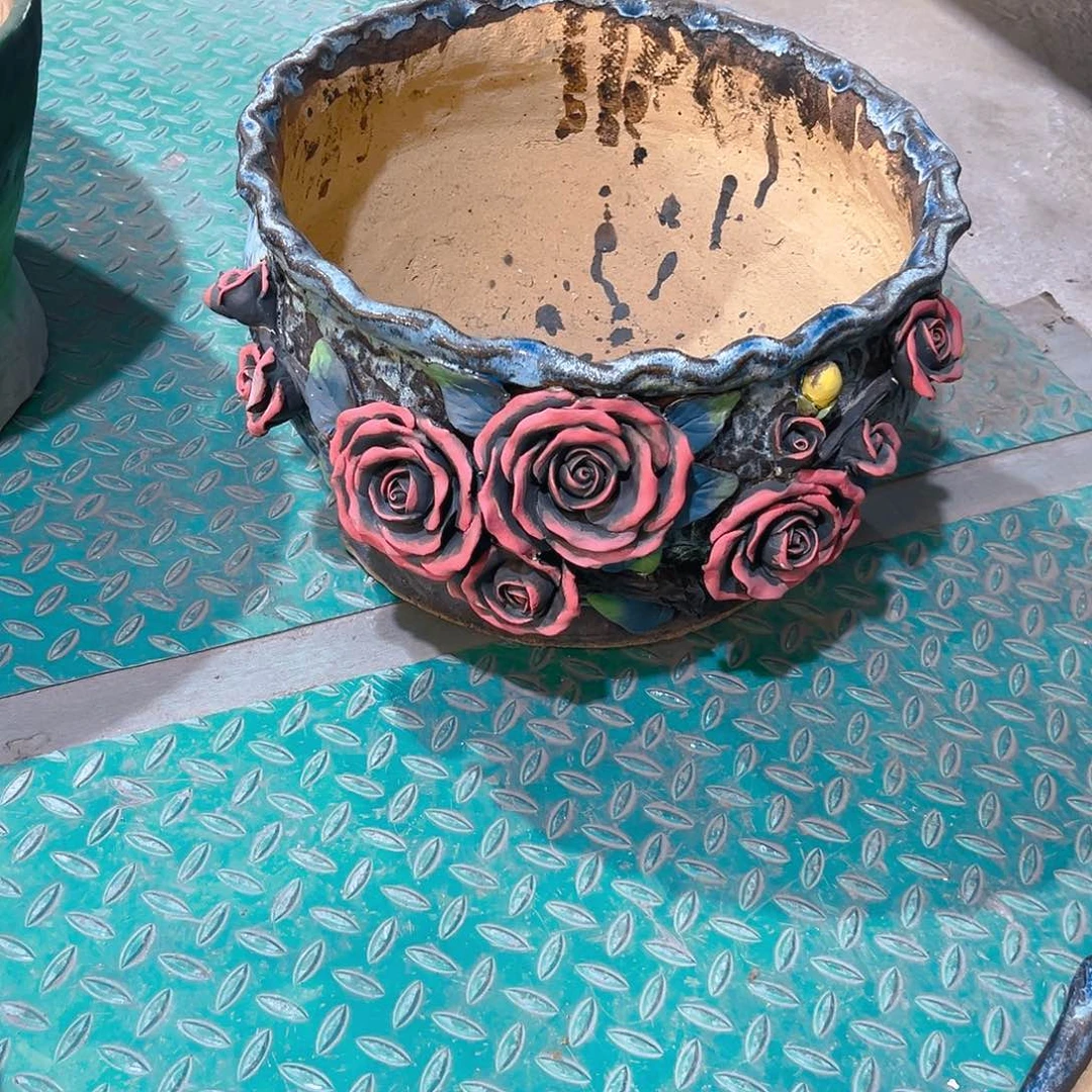 11 号陶然花器手工花盆