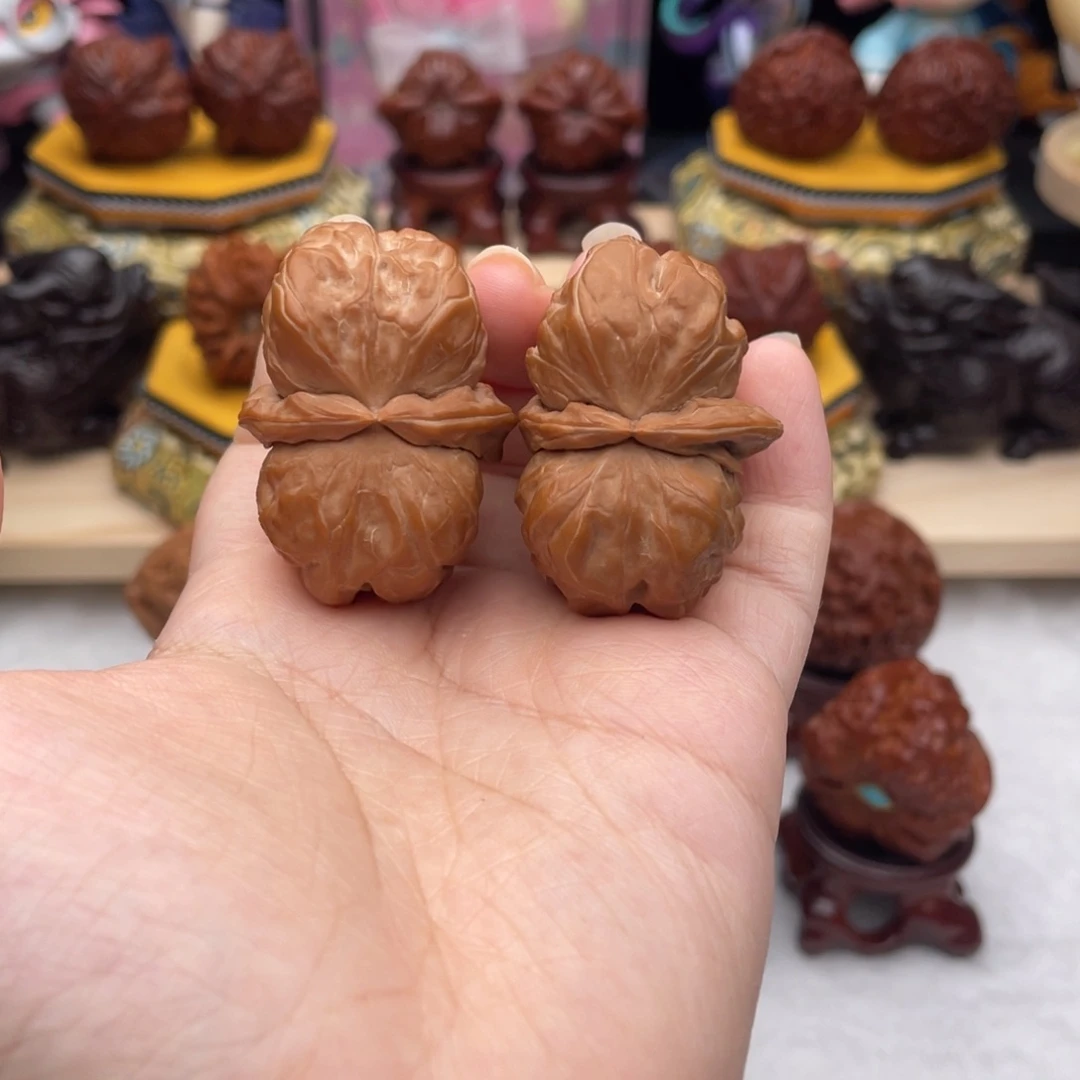 把件文玩核桃29蛤蟆帝王