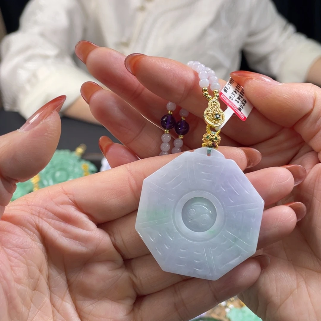 翡翠未镶嵌颈饰代编织