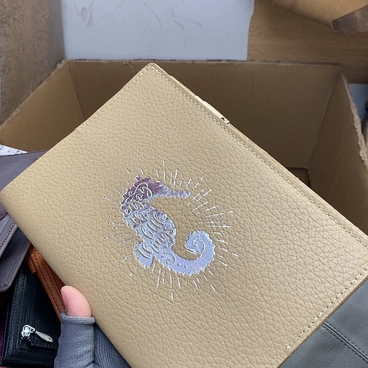 头层牛皮A5定页的