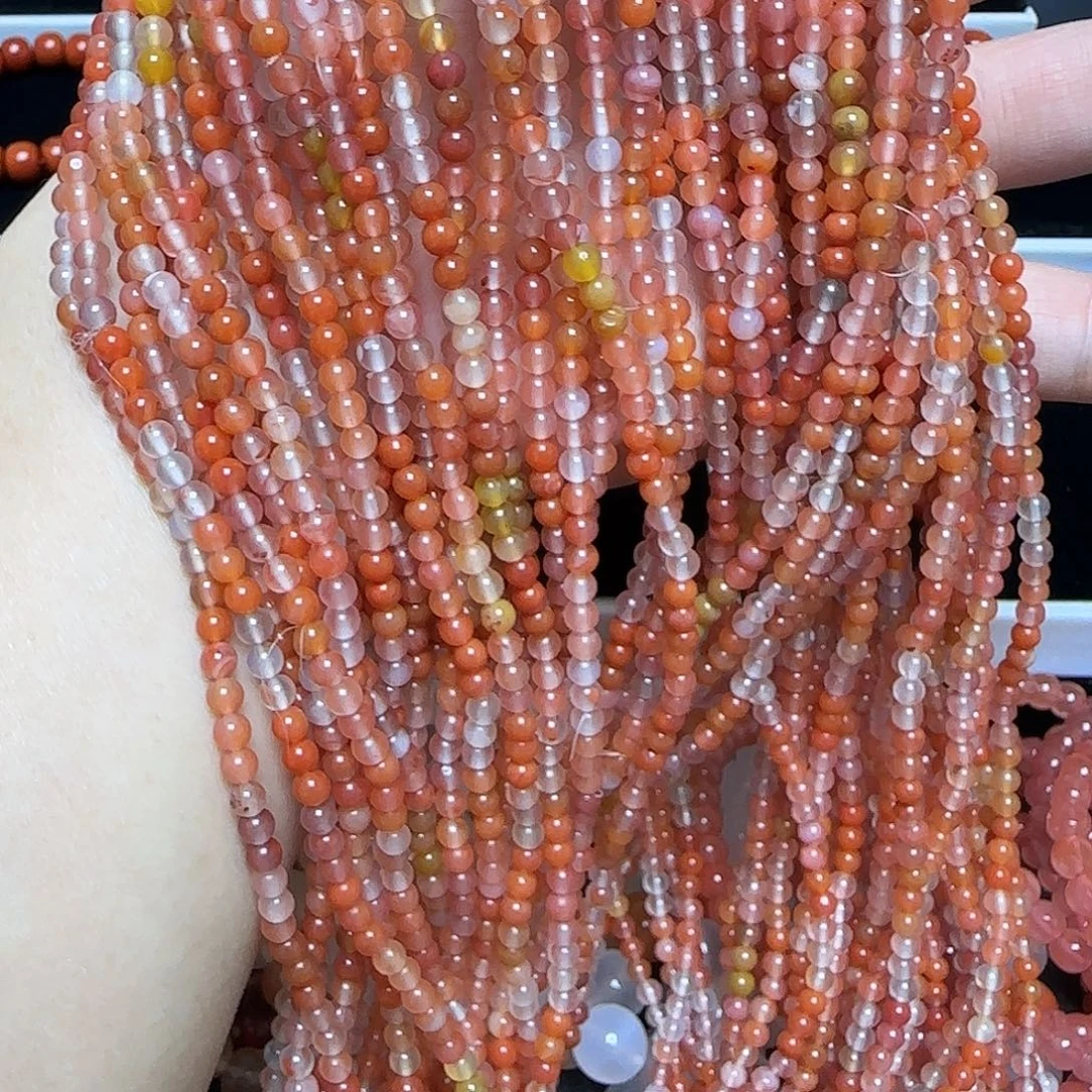 南红玛瑙未镶嵌手链