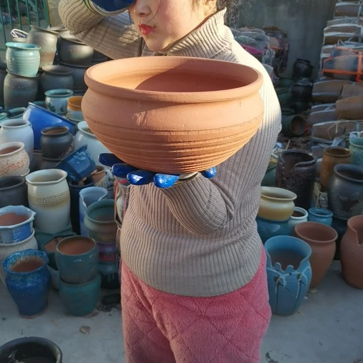 红陶口24高16瑕疵