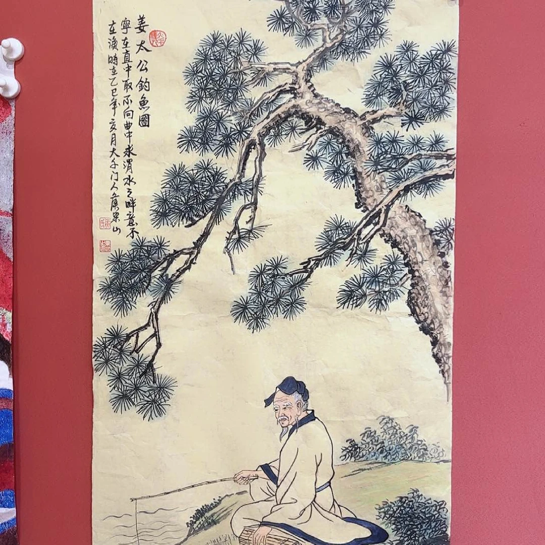 国画0****)侯果山老师作品朵