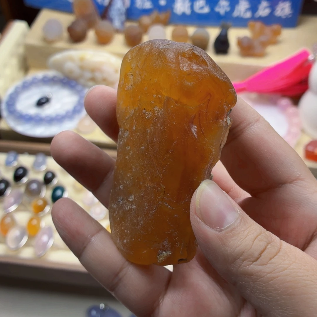 牛***精玛瑙/玉髓合金手链