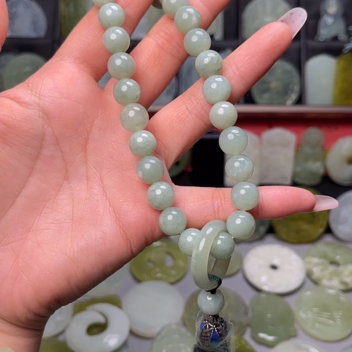 风***秋岫玉未镶嵌吊坠(赠链)