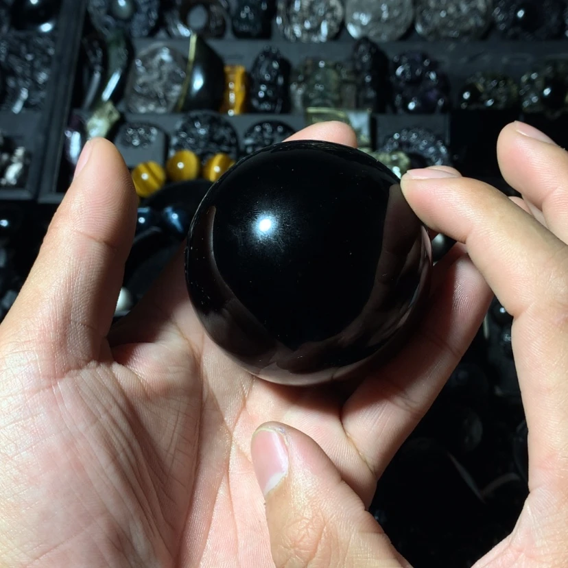 【闪购商品】黑曜岩珠宝奇石未镶嵌攸****）