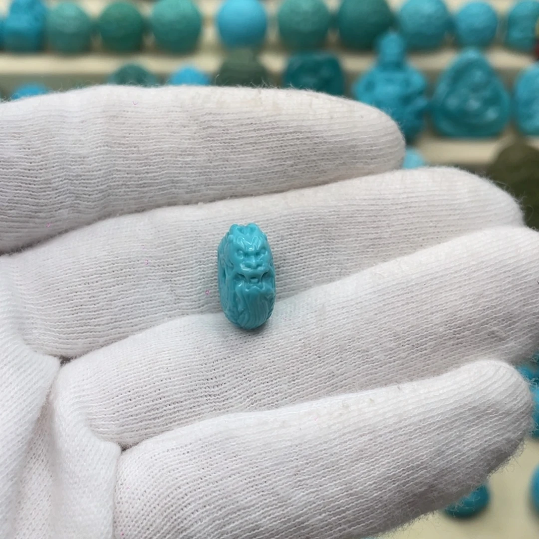 绿松石未镶嵌颈饰卡14-6.5