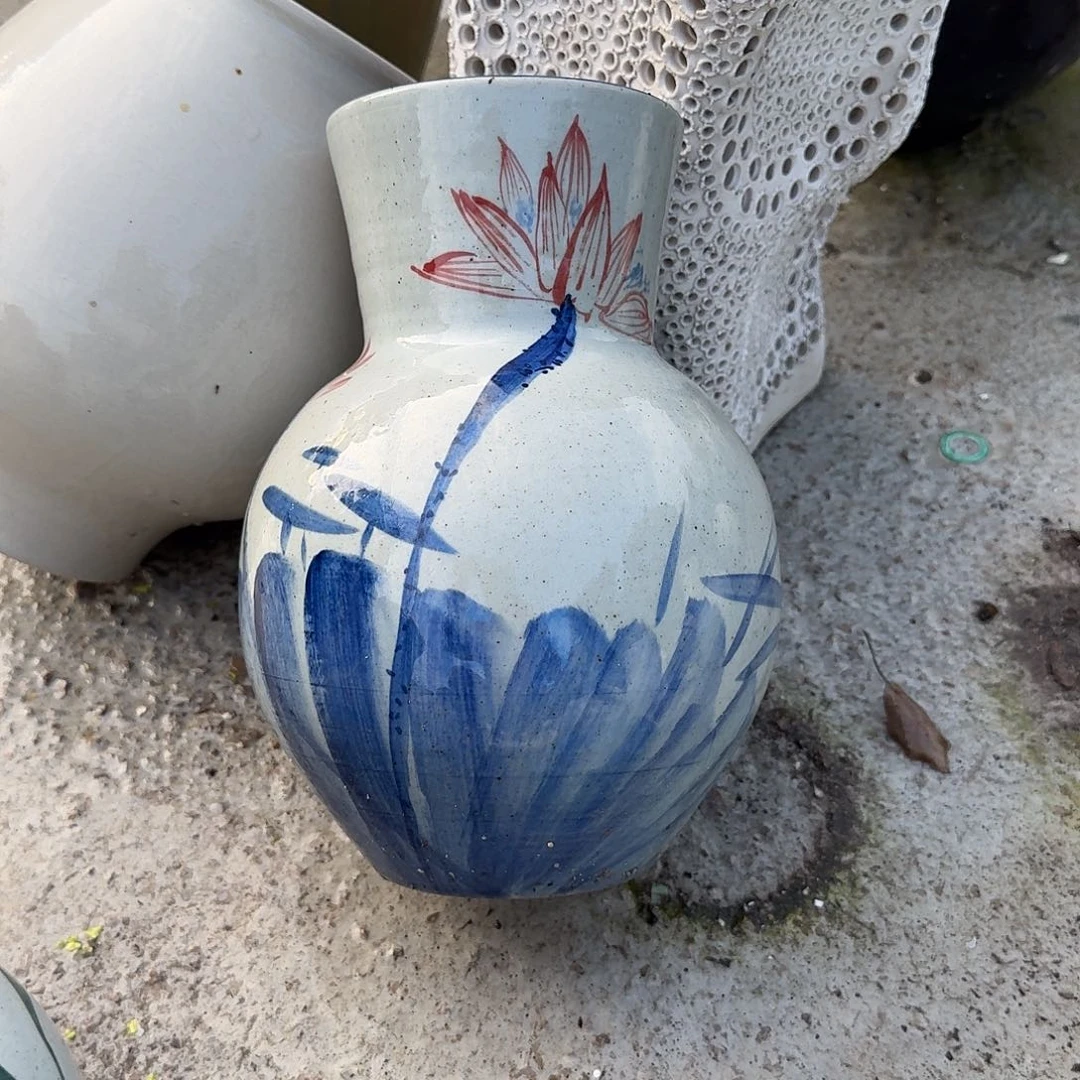 景德镇手工手绘花瓶