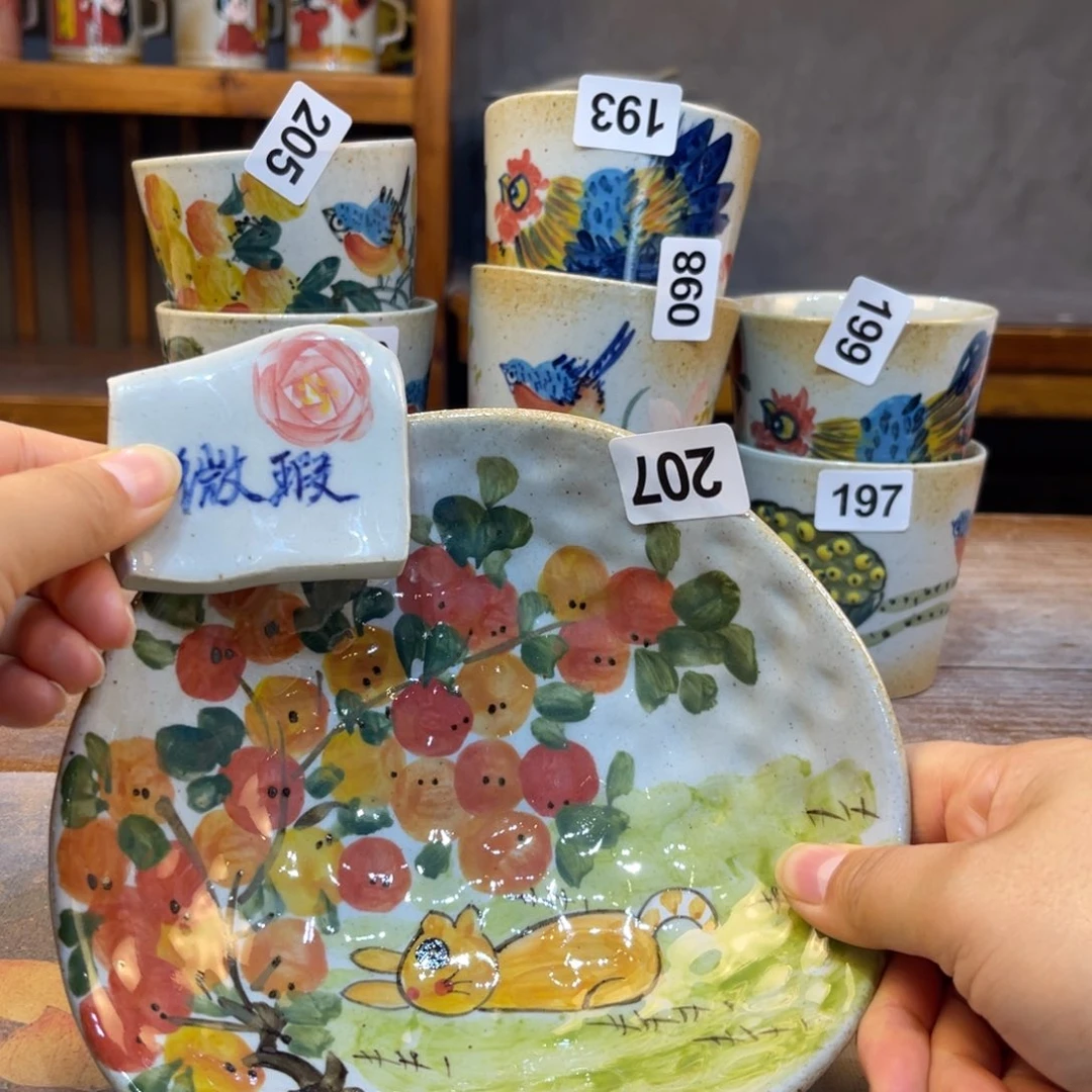 瓷片景德镇手工制作