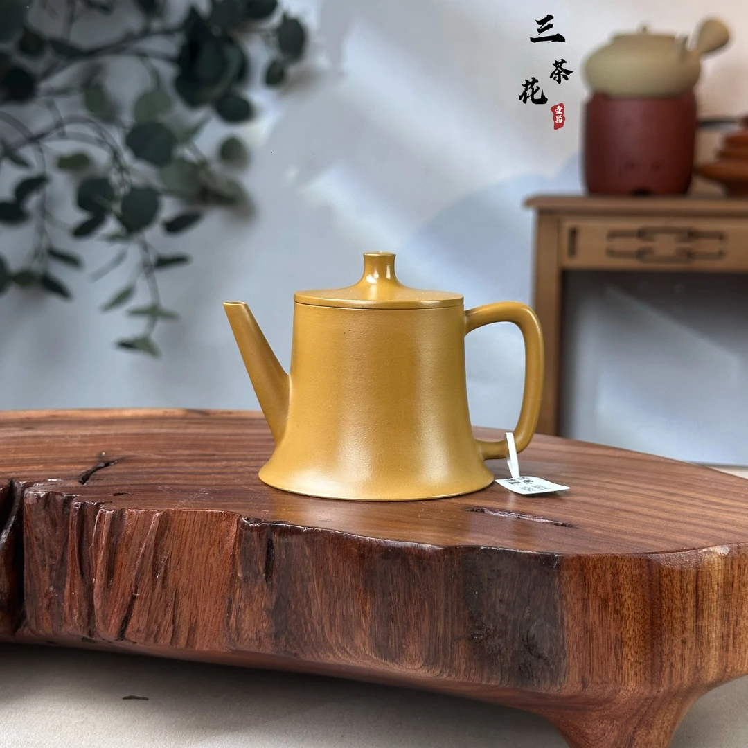 【吴炫杰·系列】潮州薄胎壶原矿朱泥茶壶手工手拉茶壶手工壶