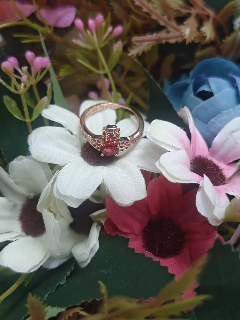 铜合金项链 时尚买手潮流 wanne 链接【玫瑰金红钻戒指】