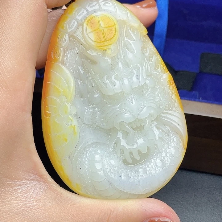 和田玉挂件未镶嵌T