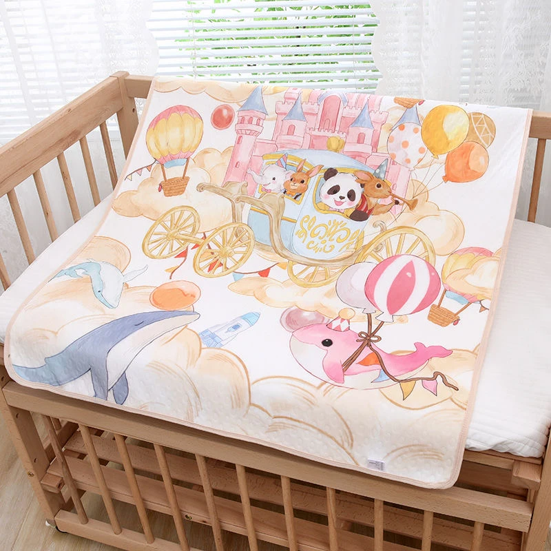 高品正品A类纯棉婴儿童隔尿垫防水可洗大号双面新生宝宝姨妈床垫