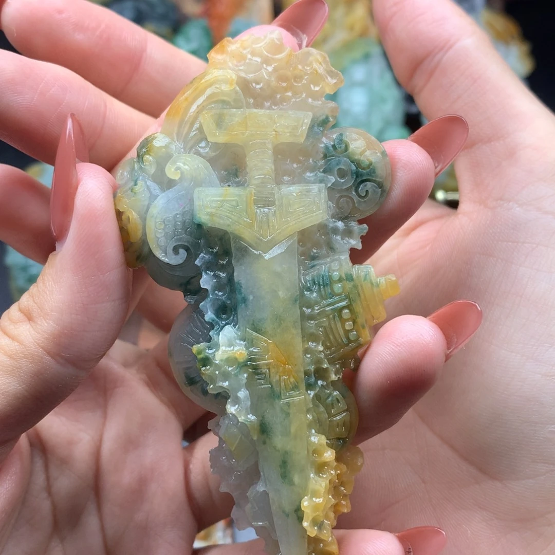 君***玉定制翡翠未镶嵌翡翠