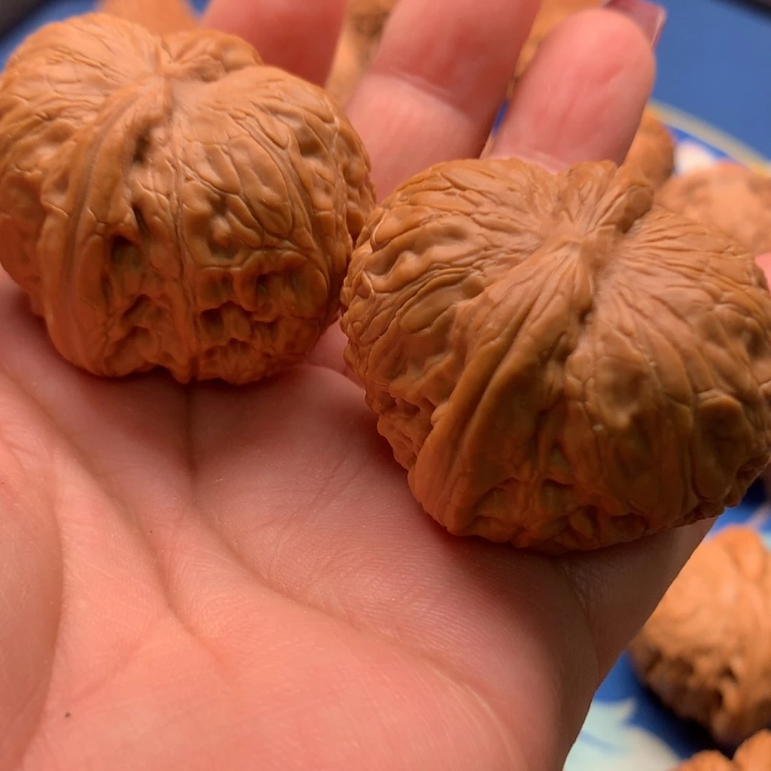 【闪购商品】文玩核桃把件用****德元宝42